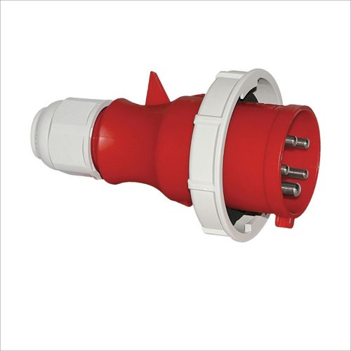 ENCHUFE AÉREO 32AMP 3P+N+T 415V ROJO 6H IP67 MULTI-GRIP
