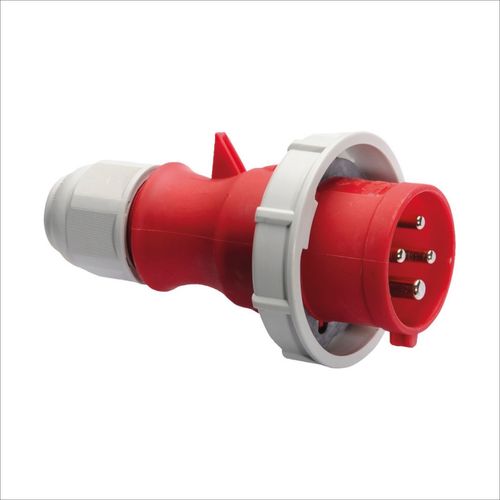 ENCHUFE AÉREO 32AMP 3P+T 415V ROJO 6H IP67 MULTI-GRIP