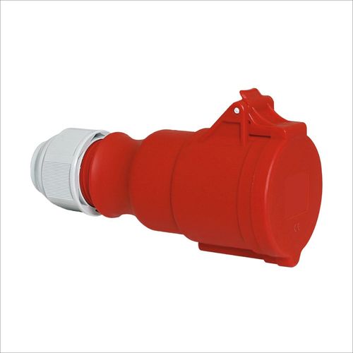 TOMA AÉREA 16AMP 3P+T 415V ROJO 6H IP44 MULTI-GRIP