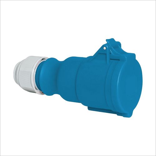 TOMA AÉREA 32AMP 3P+T 250V AZUL 9H IP44 MULTI-GRIP