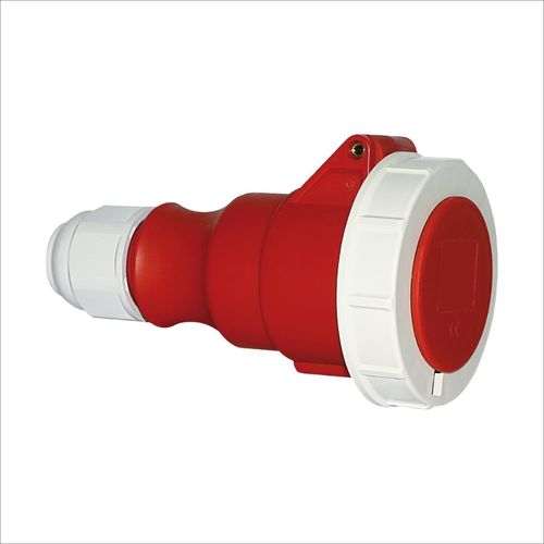 TOMA AÉREA 32AMP 3P+T 440V ROJO 3H IP67 P/CONTAINERS