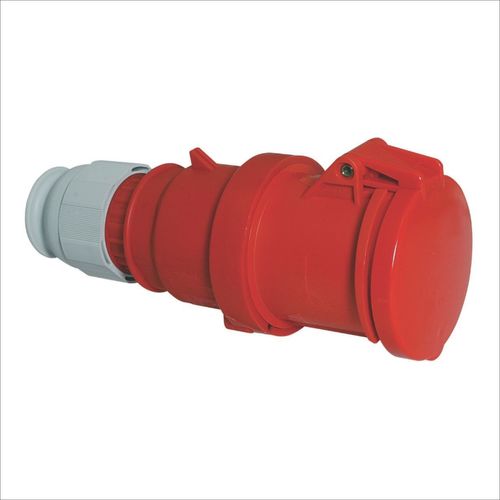 TOMA AÉREA 63AMP 3P+N+T 415V ROJO 6H IP44 MULTI-GRIP TE