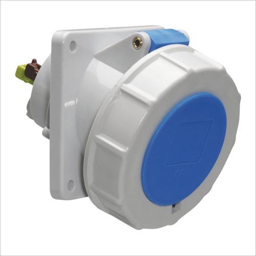 TOMA EMPOTRABLE 16AMP 3P+T 250V AZUL 9H IP67