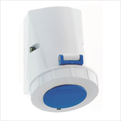 TOMA VISIBLE 16A 3P 250V AZUL 6H IP67