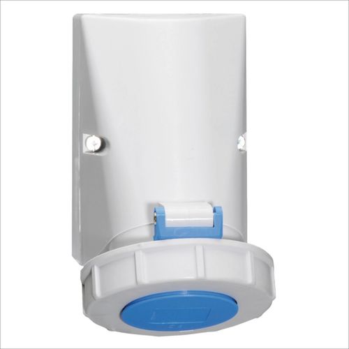 TOMA VISIBLE 16A 4P 250V AZUL 9H IP67