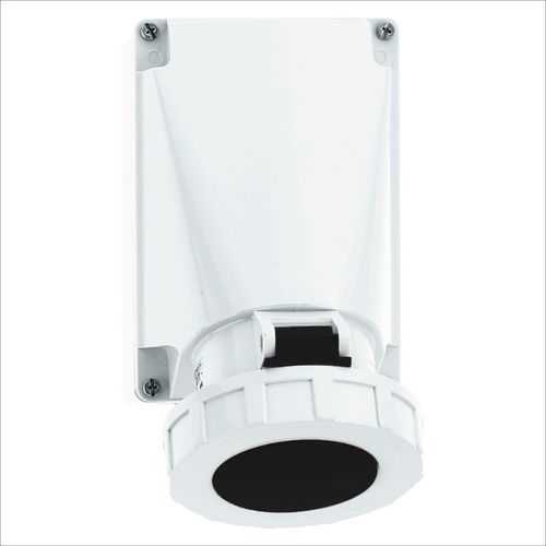 TOMA VISIBLE 63A 4P 500V NEGRO 7H IP67